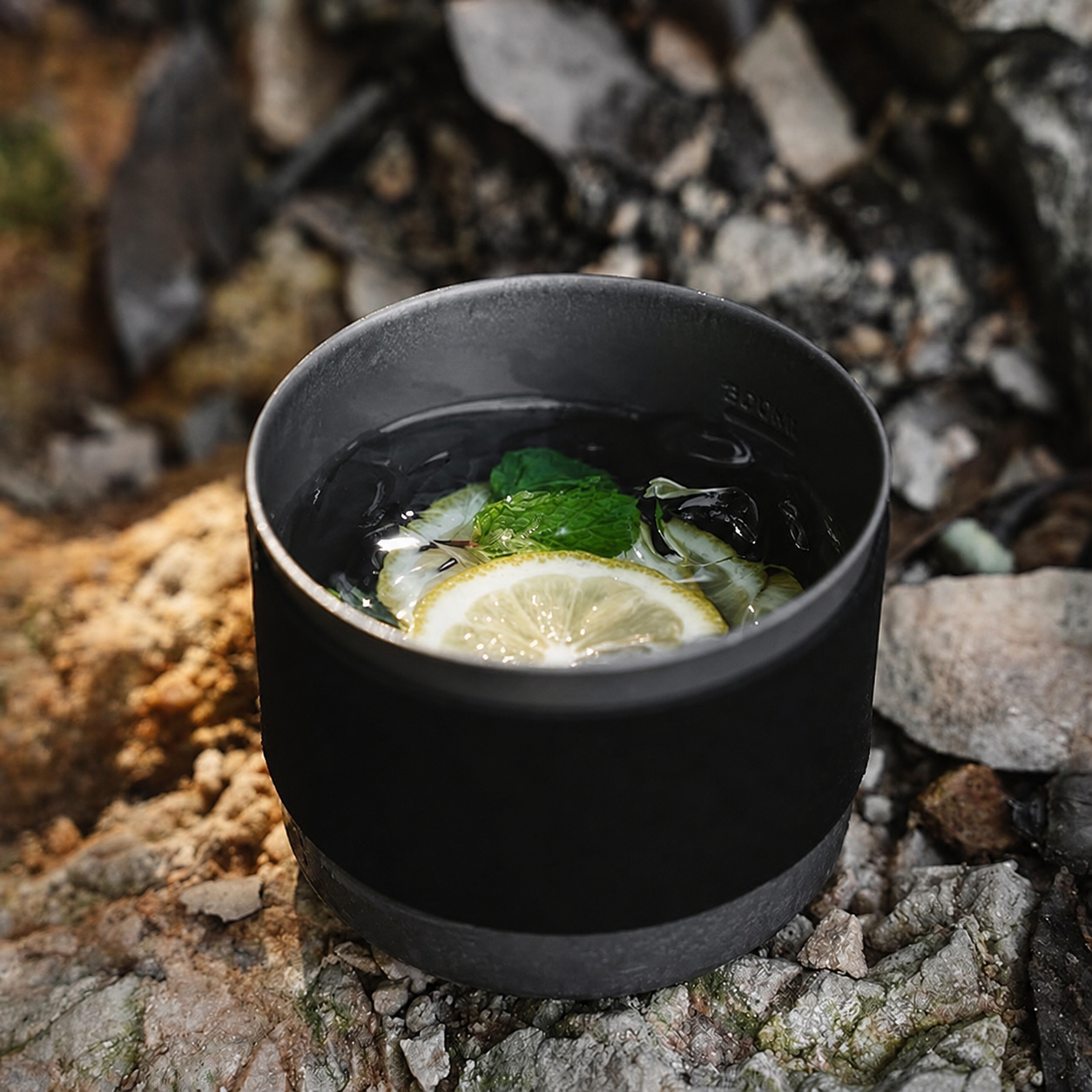 Ultralight Camping Cup with Neoprene Sleeve 300ml