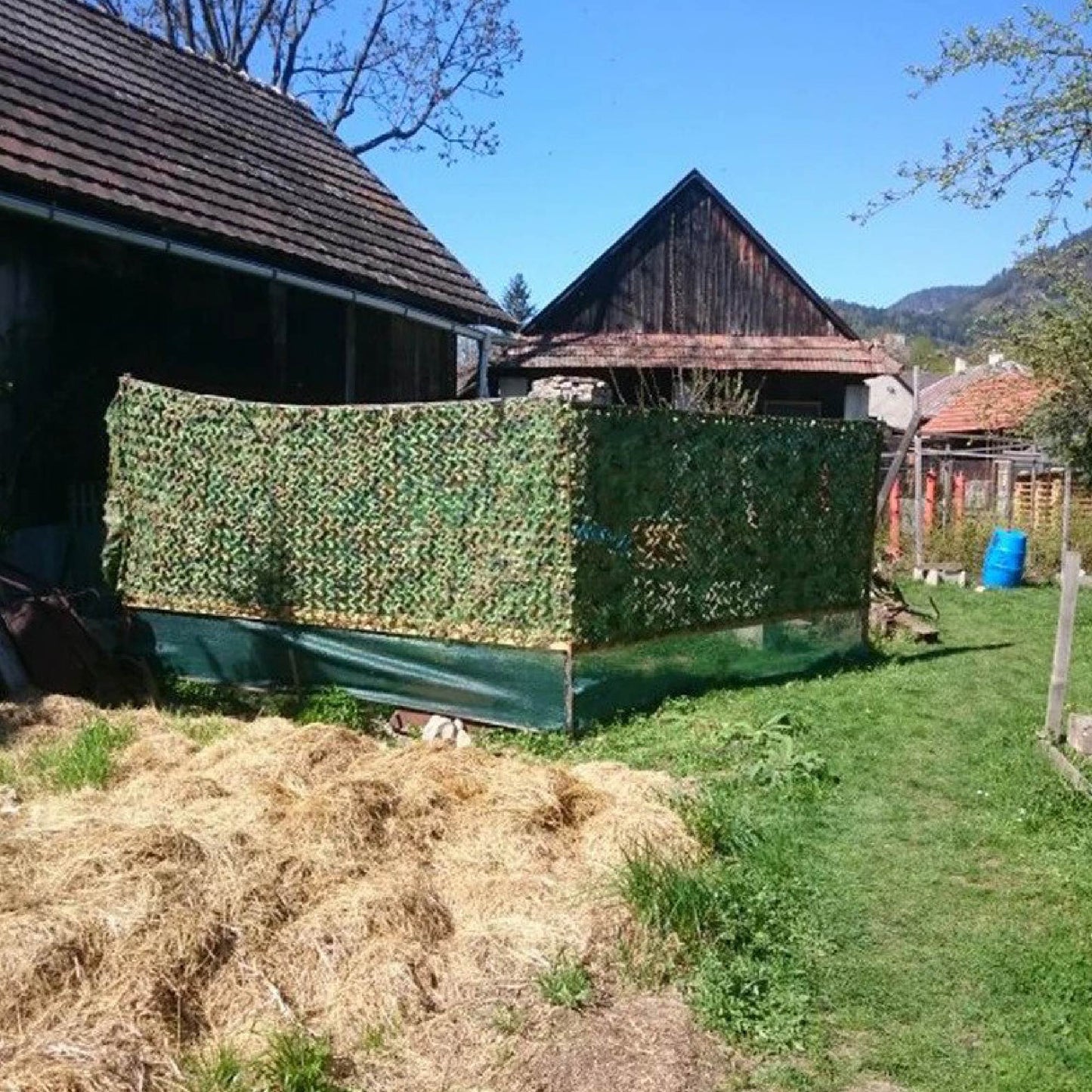 Miltary Grade Camouflage Netting Blinds