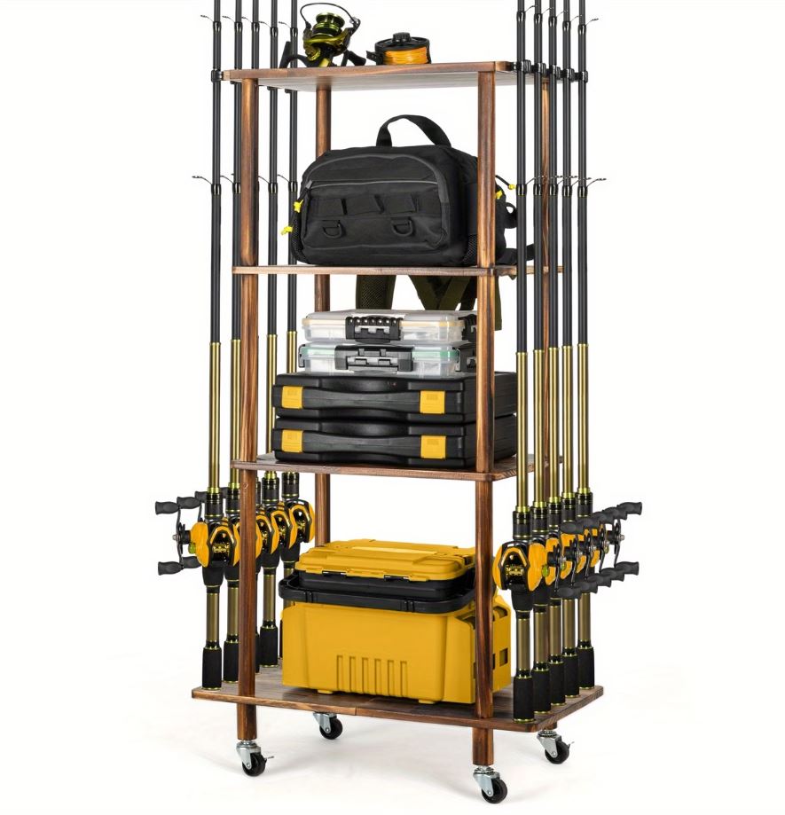 Multi-Tier Cylindrical Mobile Storage Rack