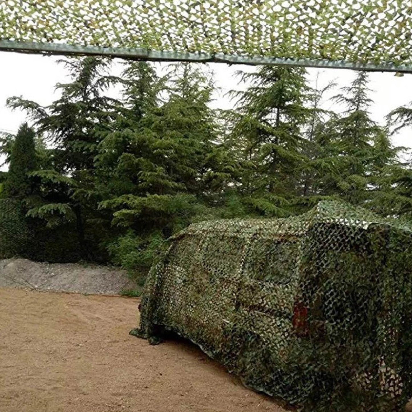 Miltary Grade Camouflage Netting Blinds