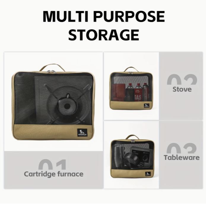 Heavy-Duty Camping & Travel Storage Duffel Bag