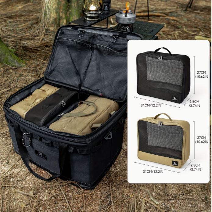 Heavy-Duty Camping & Travel Storage Duffel Bag