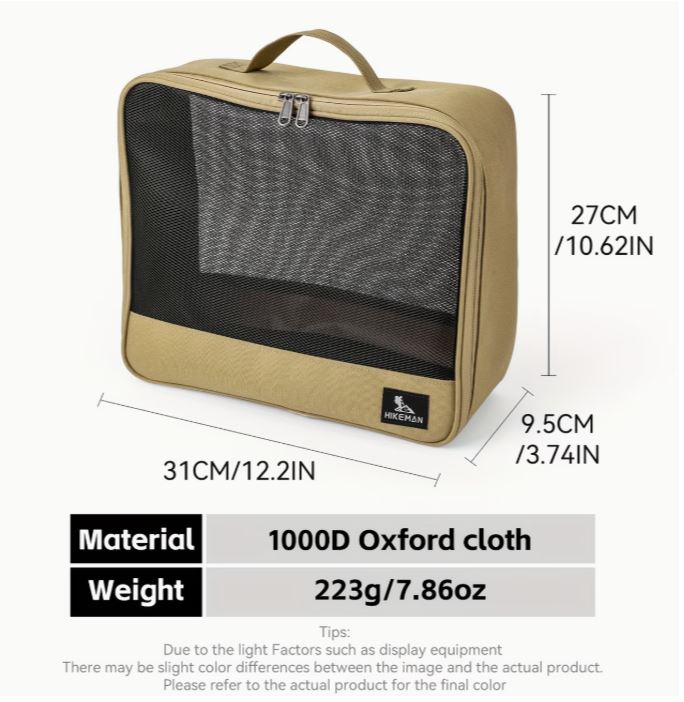 Heavy-Duty Camping & Travel Storage Duffel Bag