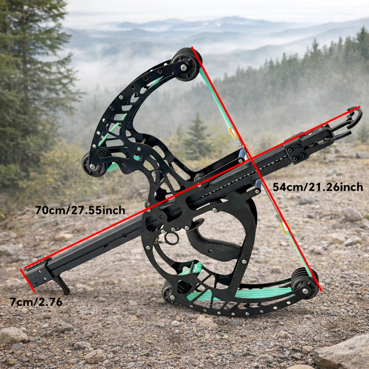 50-Round Dragon-Shaped Crossbow — Heavy Adult Multi-Purpose