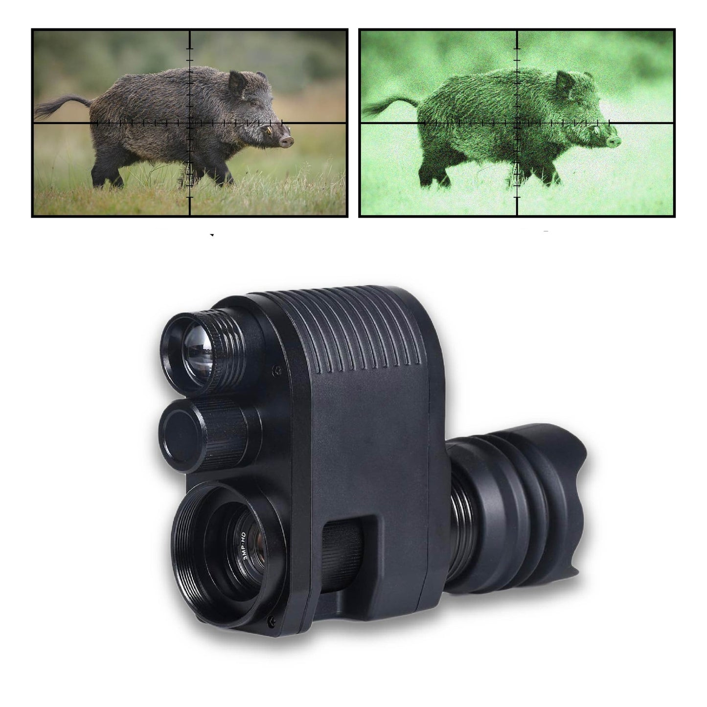 3rd Gen Stealth Night Ops™ TF3 - Night Vision Infrared Video Recording Camera Scope