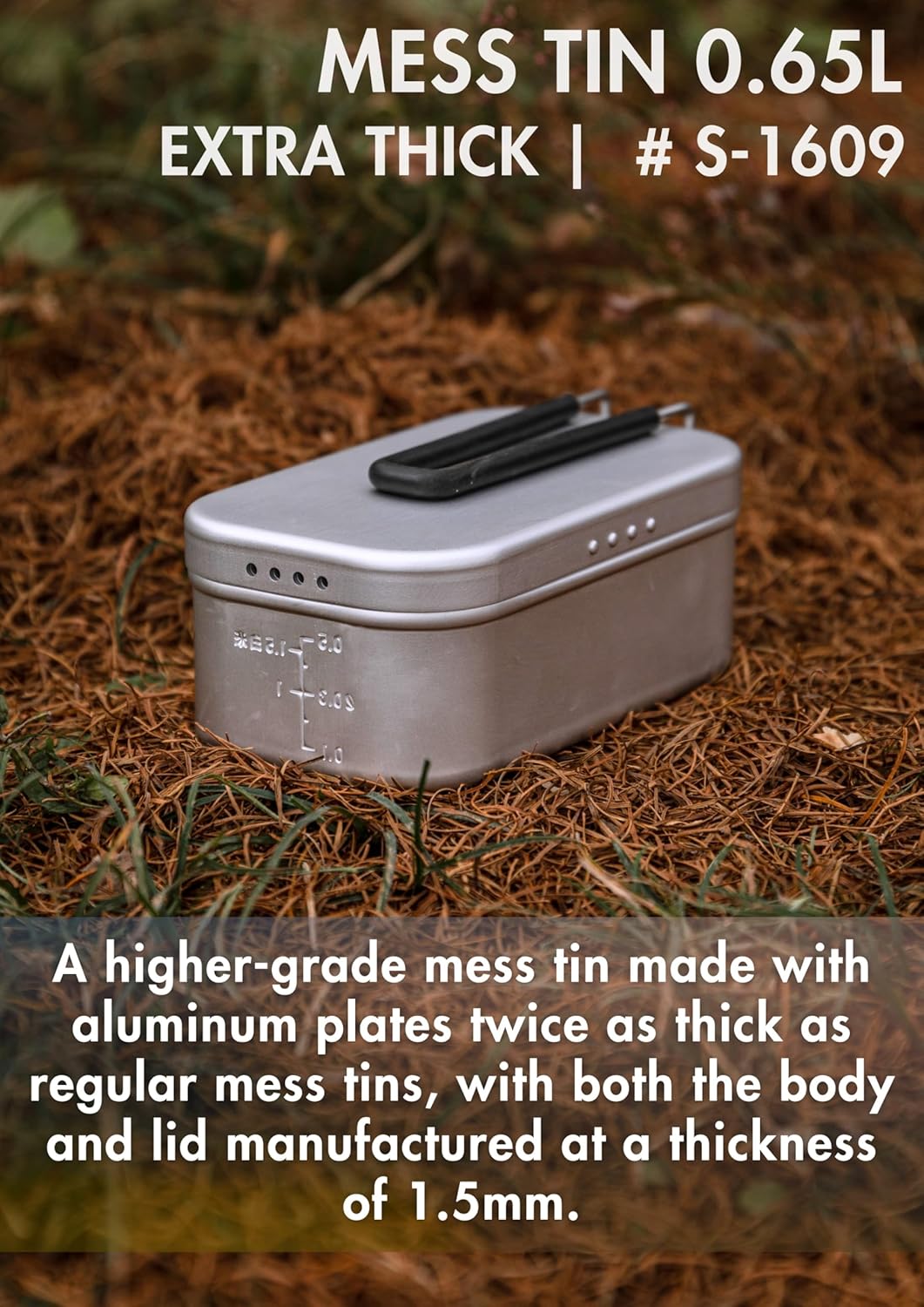 Mess Tin Aluminum Camping Cookware