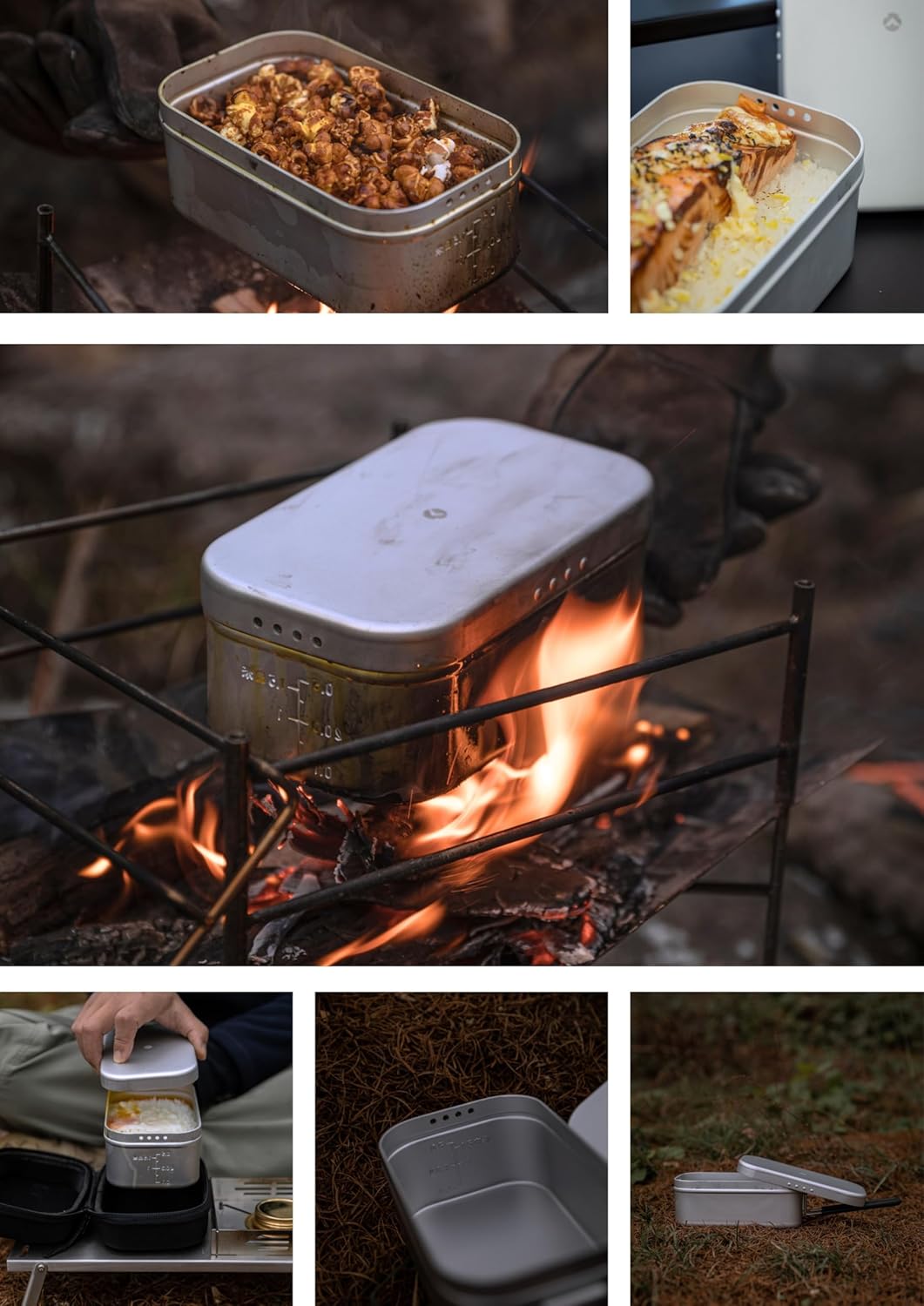 Mess Tin Aluminum Camping Cookware