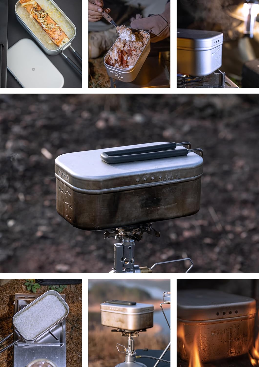 Mess Tin Aluminum Camping Cookware