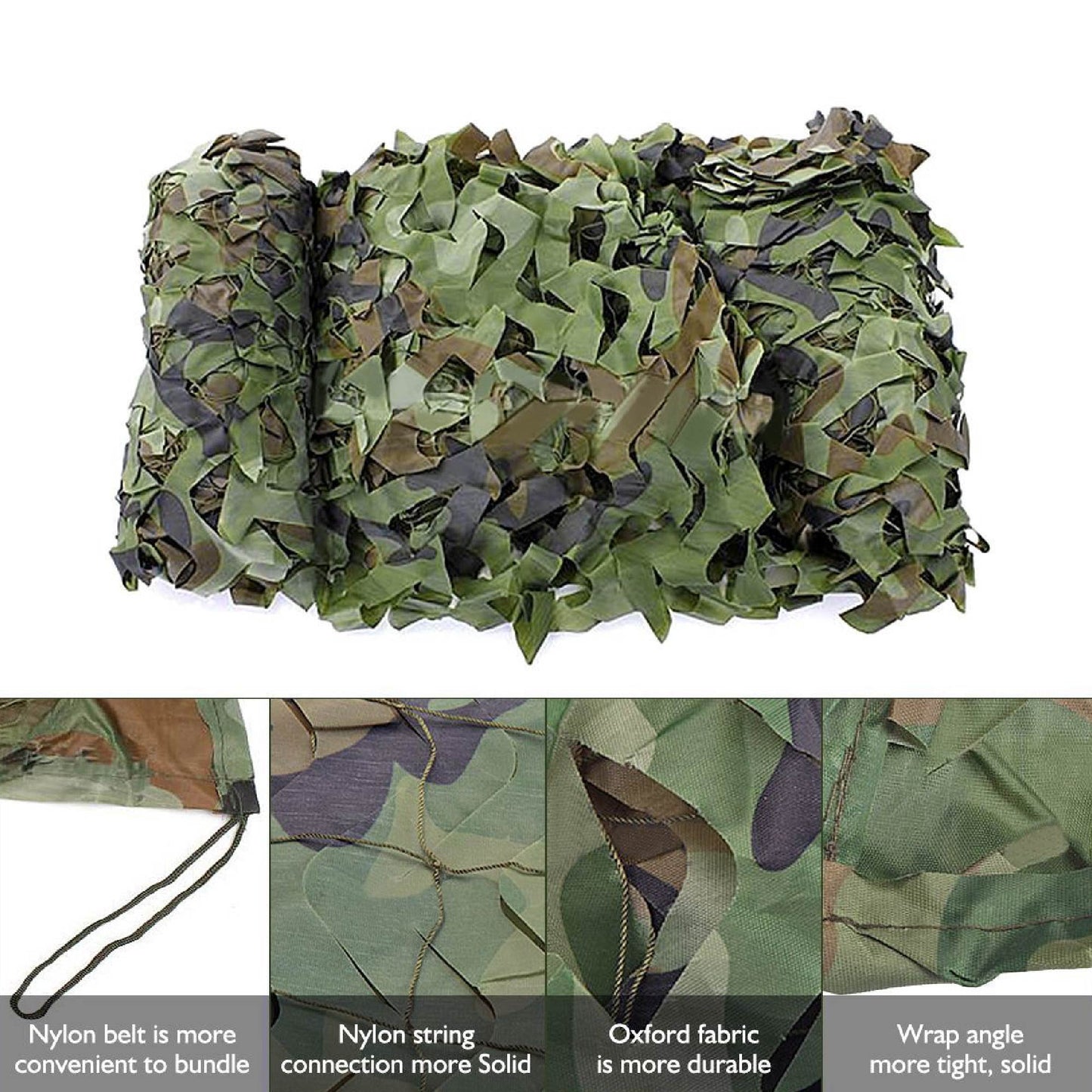 Miltary Grade Camouflage Netting Blinds