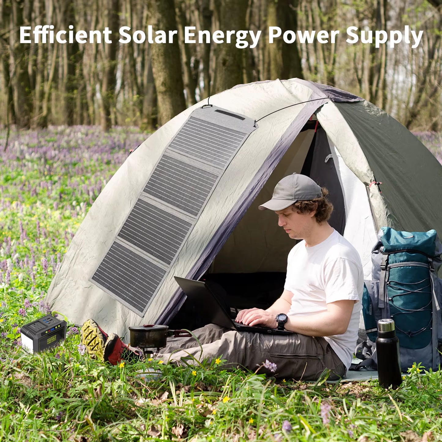 40W Foldable Solar Panel Charger
