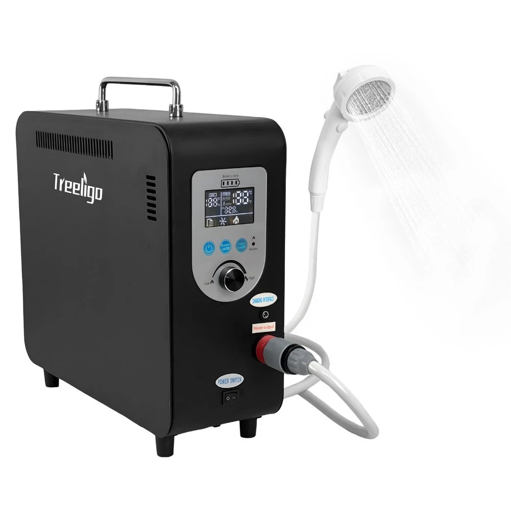 Propane Water Heater Shower W/Pump Portable for Outdoor Camping Hunting Cleaning