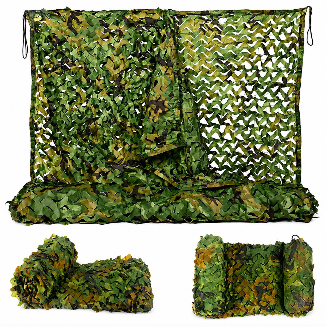 Miltary Grade Camouflage Netting Blinds