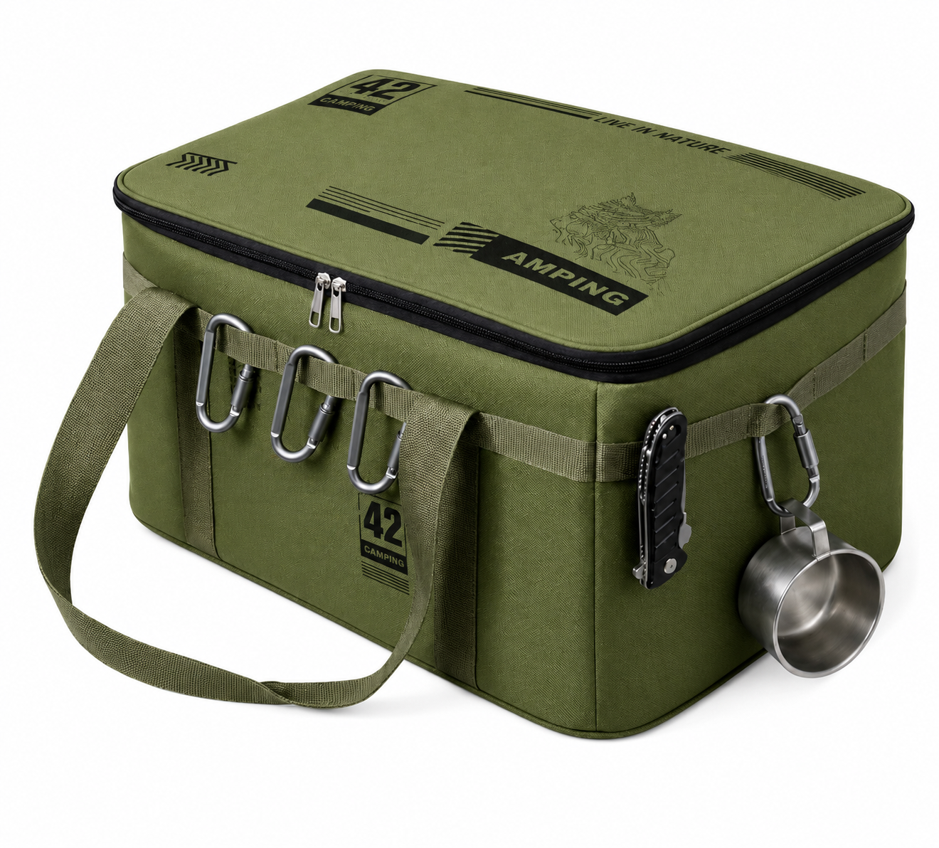 Portable Outdoor Camping Gear Storage Bag