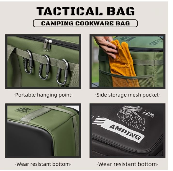 Portable Outdoor Camping Gear Storage Bag