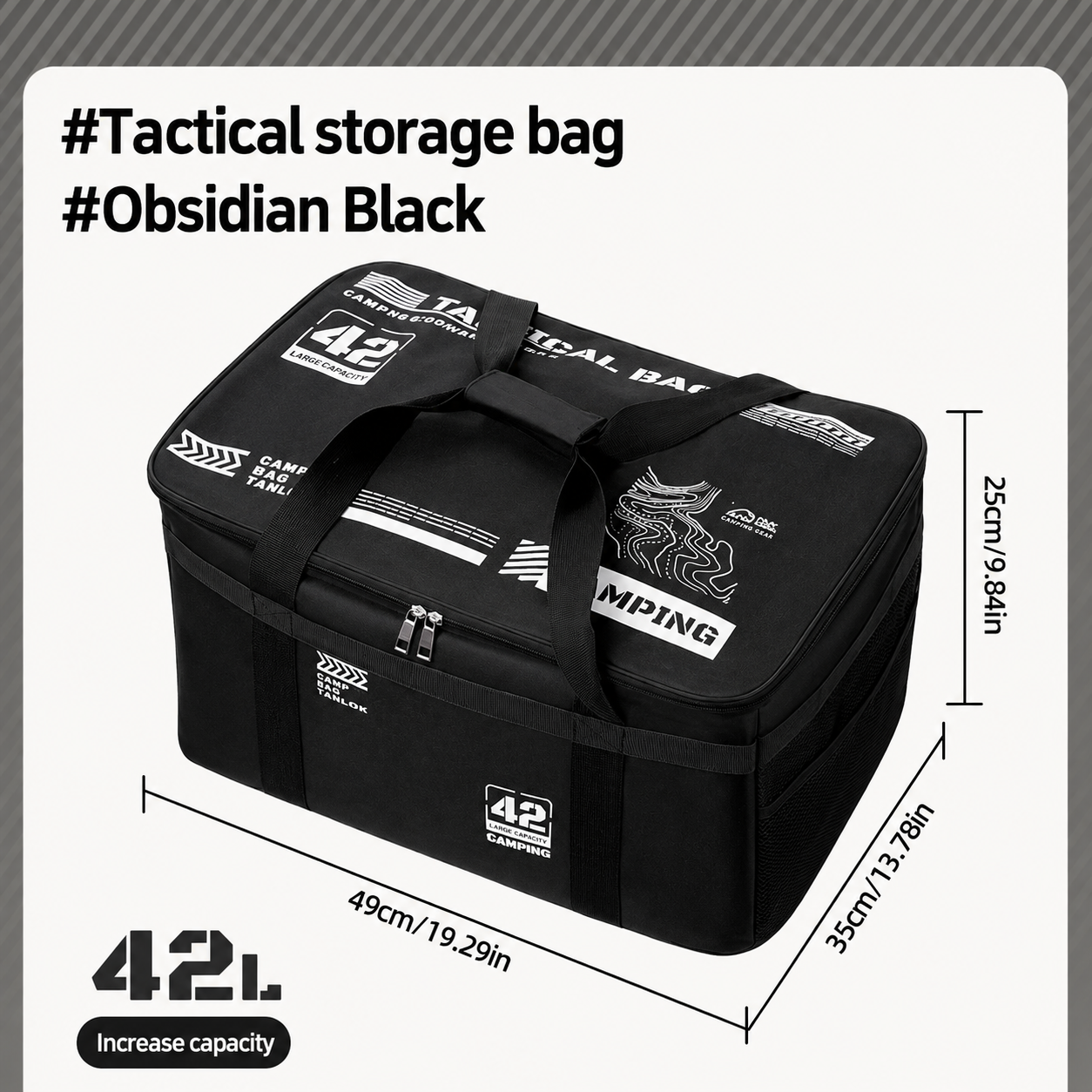 Portable Outdoor Camping Gear Storage Bag