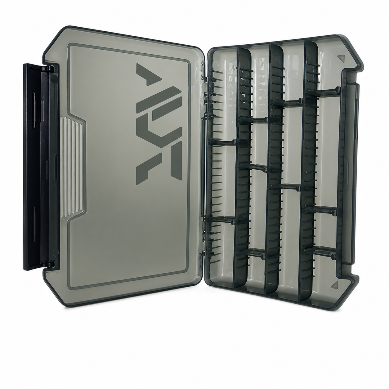 Waterproof Fishing Gear Organizer Box – Adjustable Multi-Grid Tackle Case for Hooks, Bait, and Small Parts Storage