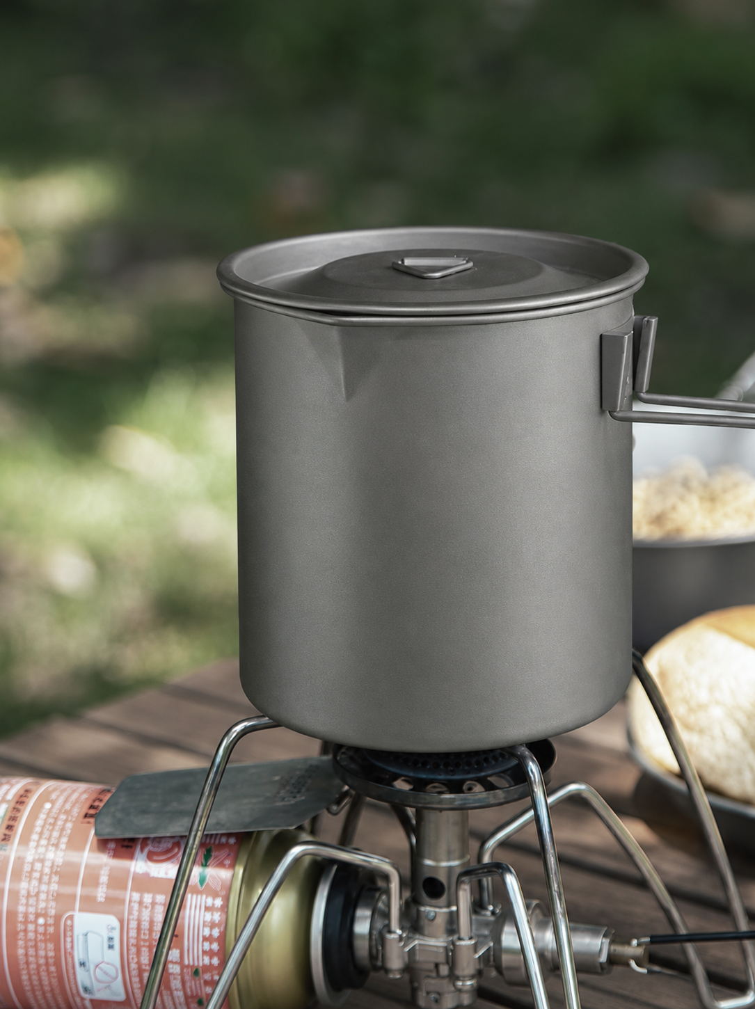 Ultra-Lightweight 750ml Titanium Camping Cup