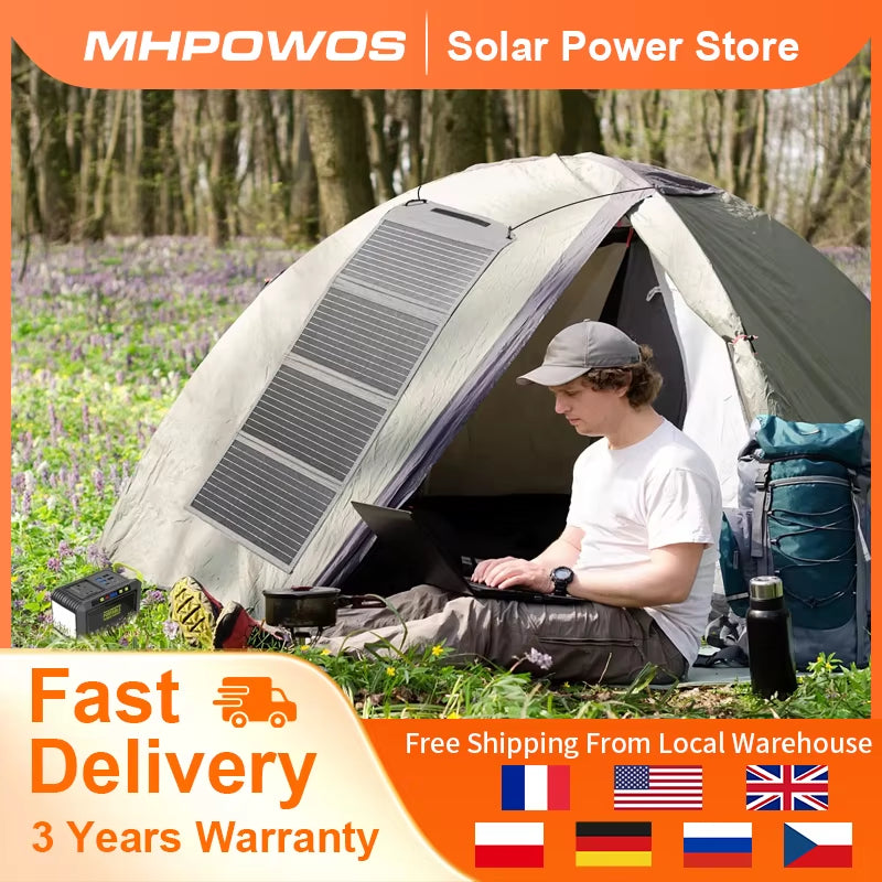 40W Foldable Solar Panel Charger