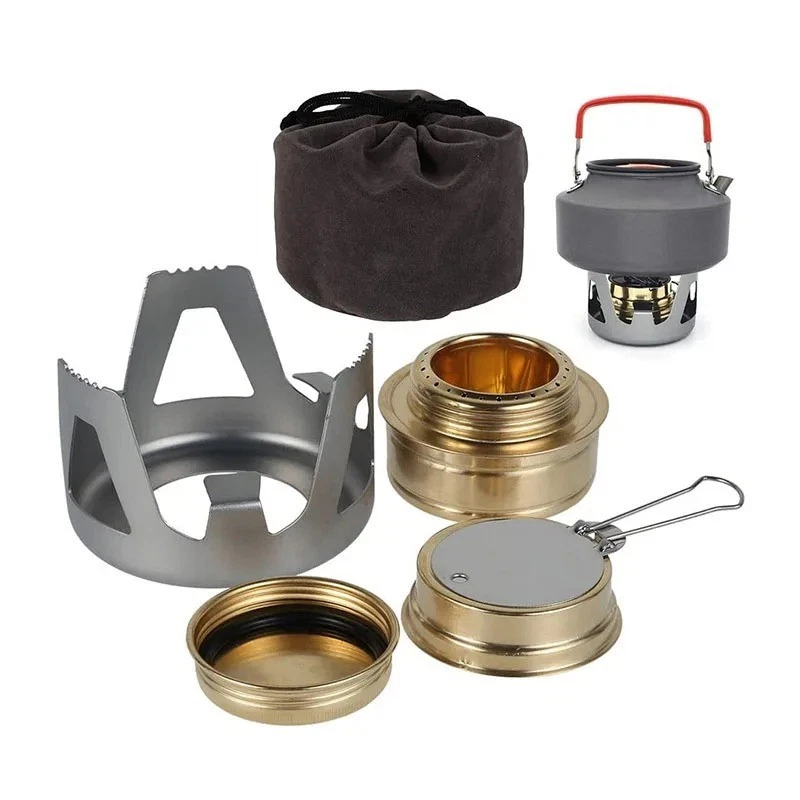 Outdoor Mini Portable Alcohol Stove Burner