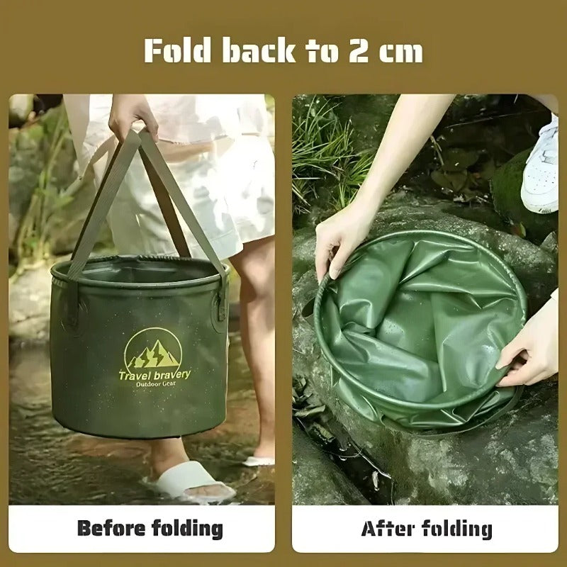 2-Pack 20L Collapsible Water Bucket