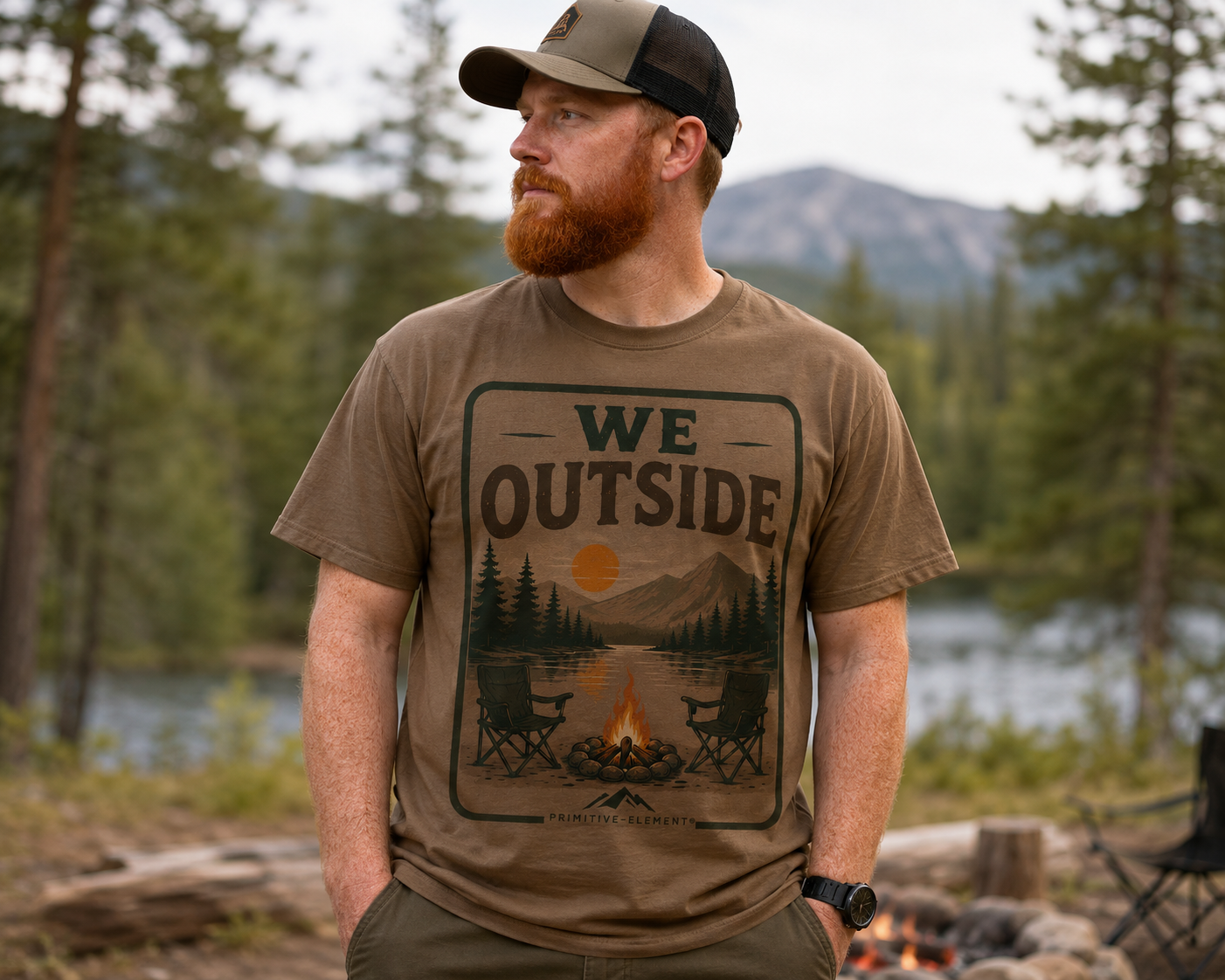Primitive Element - We Outside Graphic Tee