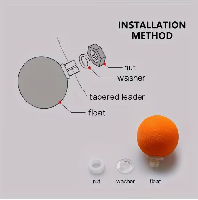 Quick-Release Fly Fishing Floats - 3pcs