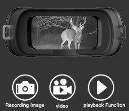STEALTH NIGHT OPS™ Binoculars Night Vision Goggles with Digital Infared Vision Camera
