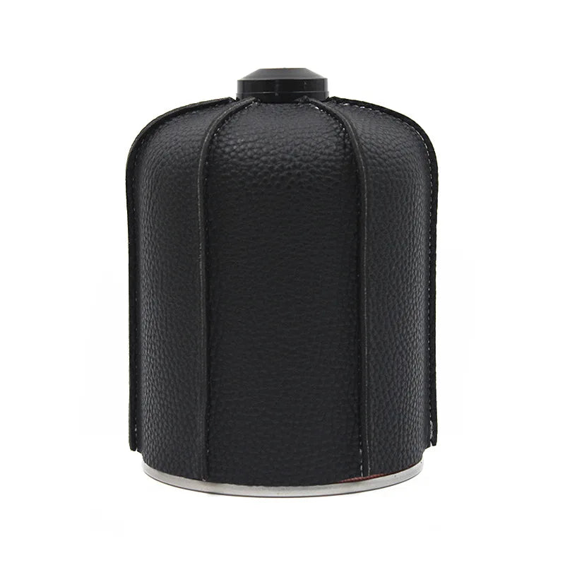 Leather Gas Canister Cover — Flat Butane