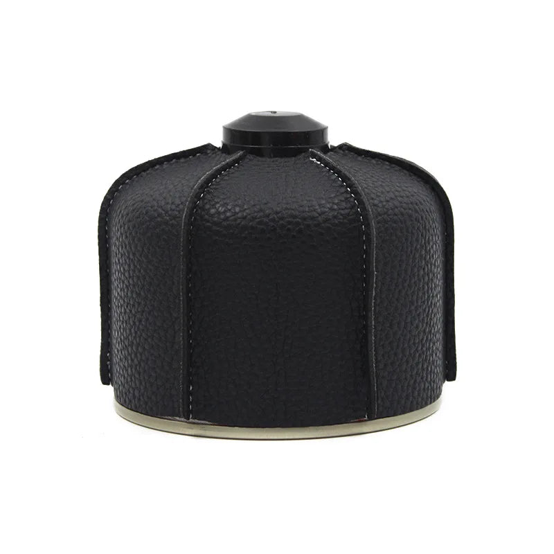 Leather Gas Canister Cover — Flat Butane