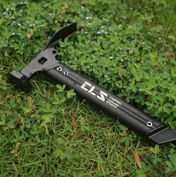 Outdoor Camping Tent Hammer with Stake Puller