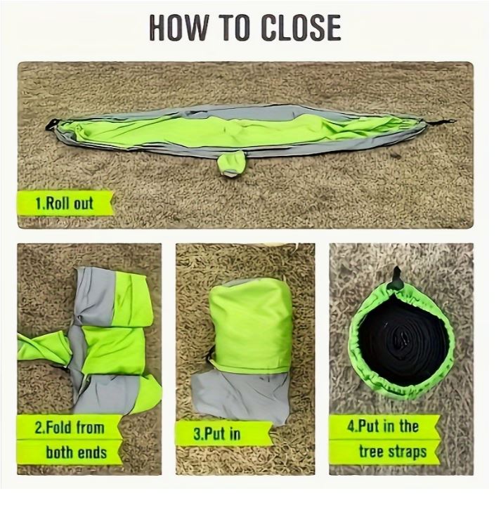Lightweight Portable Hanging Hammock Bed