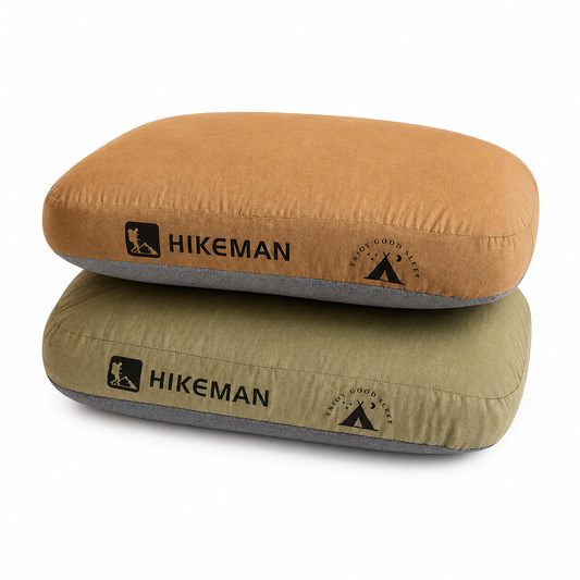 Portable Memory Foam Camping Pillow - Outdoor Travel Neck Support