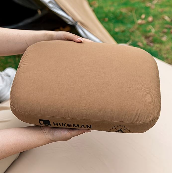 Portable Memory Foam Camping Pillow - Outdoor Travel Neck Support