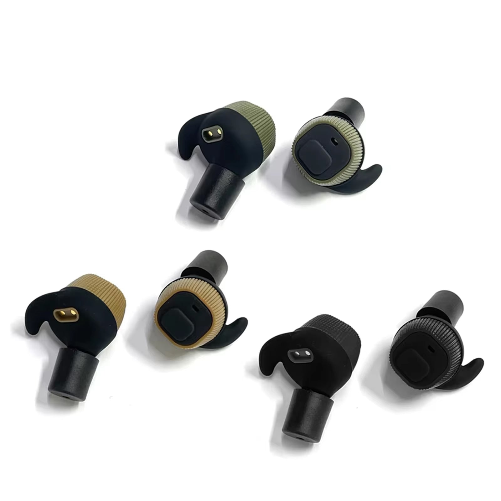 SNO earbuds — all three colorways