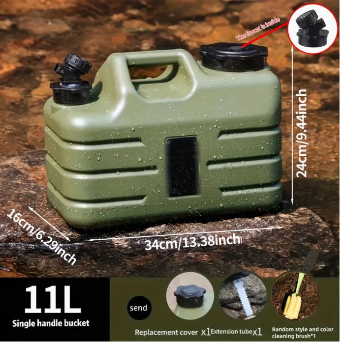Portable Camping Water Container with Faucet
