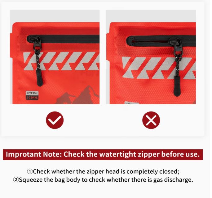 Ultralight Waterproof Emergency First Aid Kit for Hiking, Travel, Cycling & Vehicles