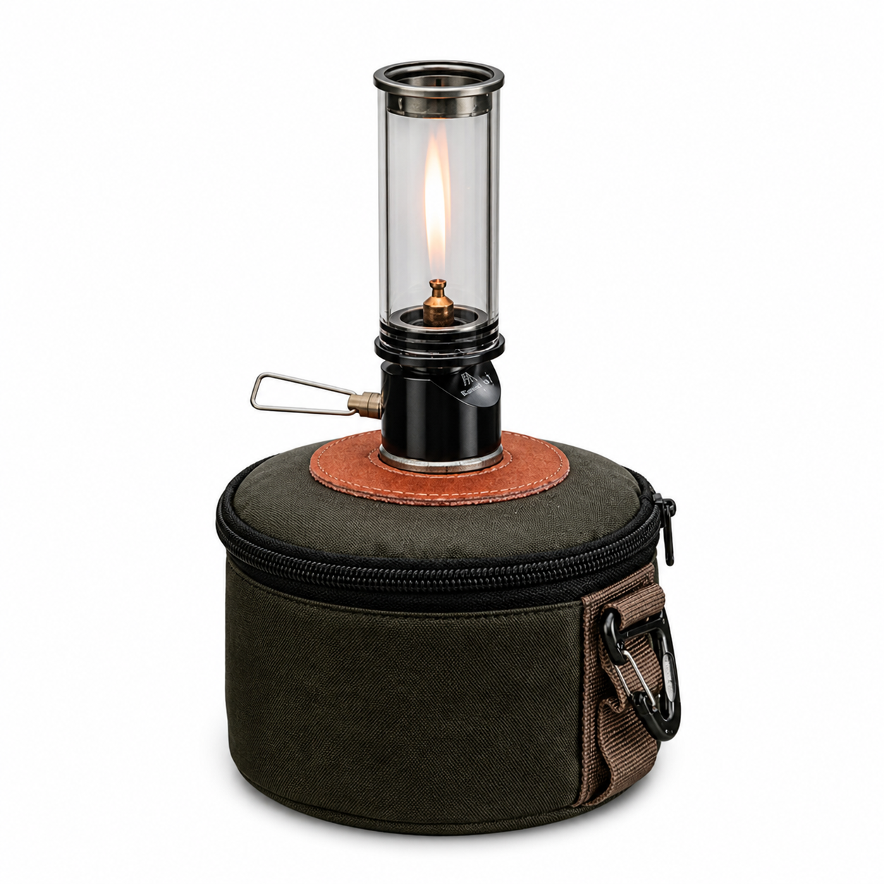 Windproof Portable Gas Candle Camping Lantern