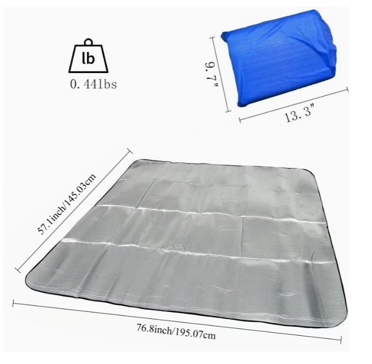 Insulated Aluminum Foil Camping Mat