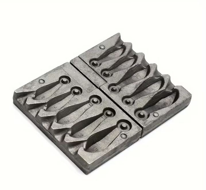 Snapper Sinker Mould – 5-Cavity Multi-Weight Combo (28g, 56g, 84g) Precision Fishing Tool