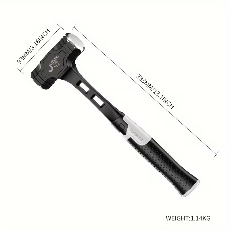 Octagonal Sledge Hammer — One-Piece Forged Steel with Anti-Skid Grip