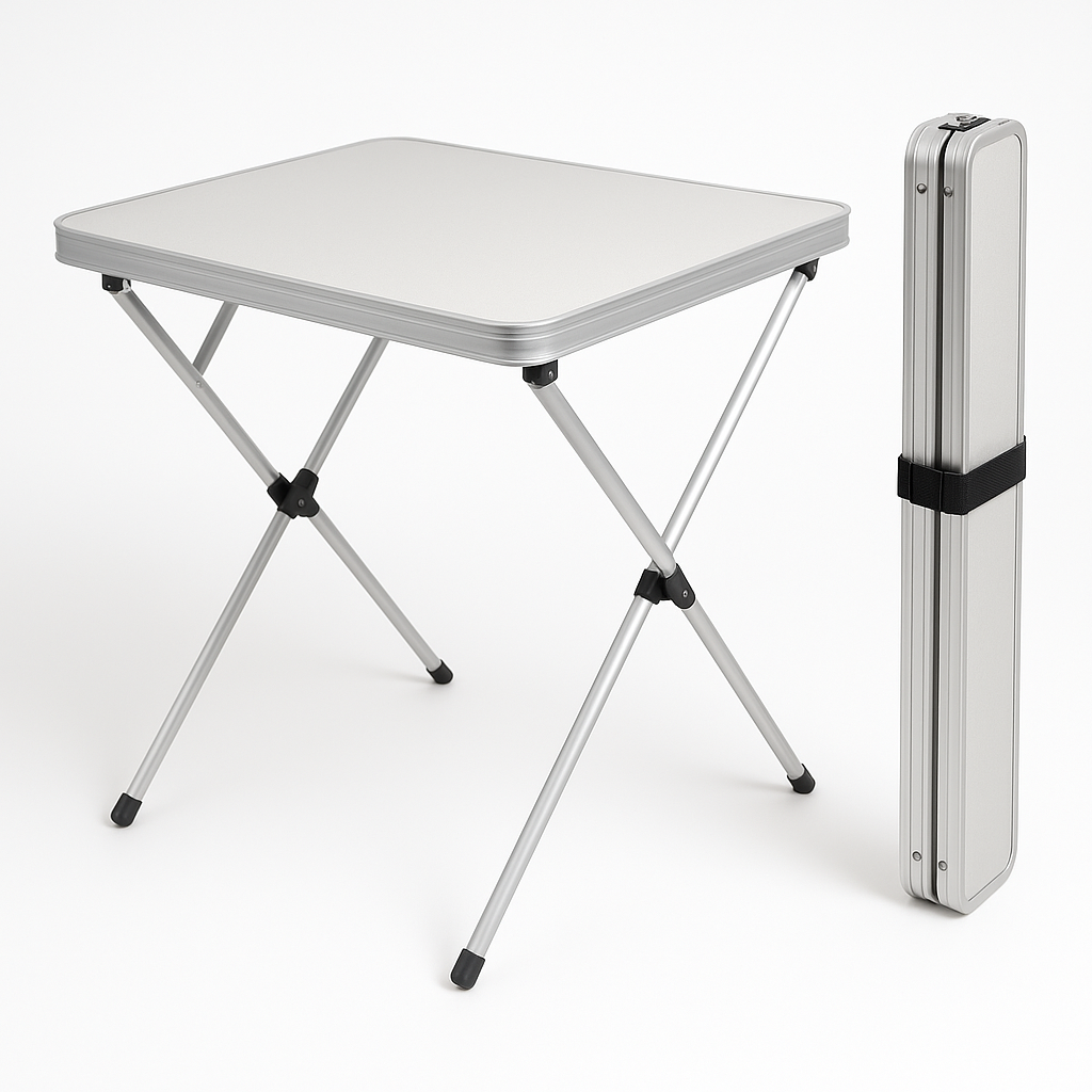 Folding Camping Table — 90cm Portable Outdoor Workspace