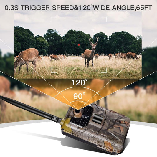 Cellular Wifi Trail Game Camera | Zincera