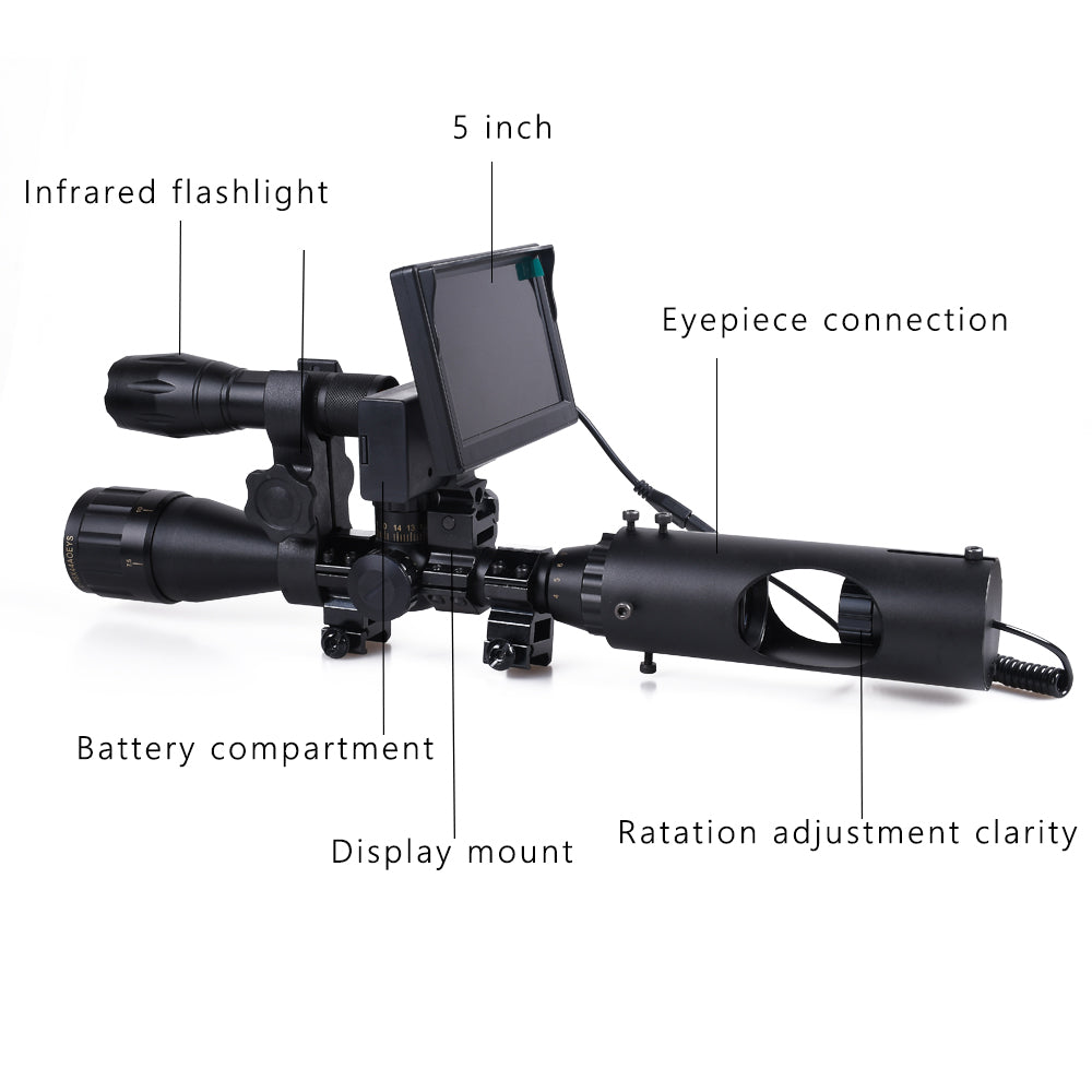 2ND GEN STEALTH NIGHT OPS™ TF2 - DIGITAL NIGHT VISION IR OPTICS W/ HD VIDEO RECORDING