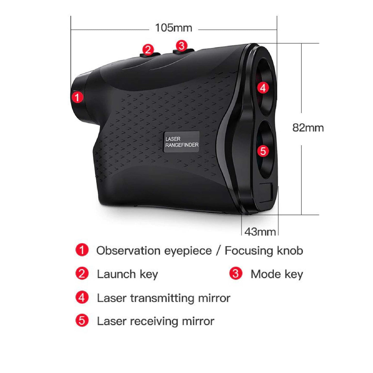Precision Golf Laser Rangefinder