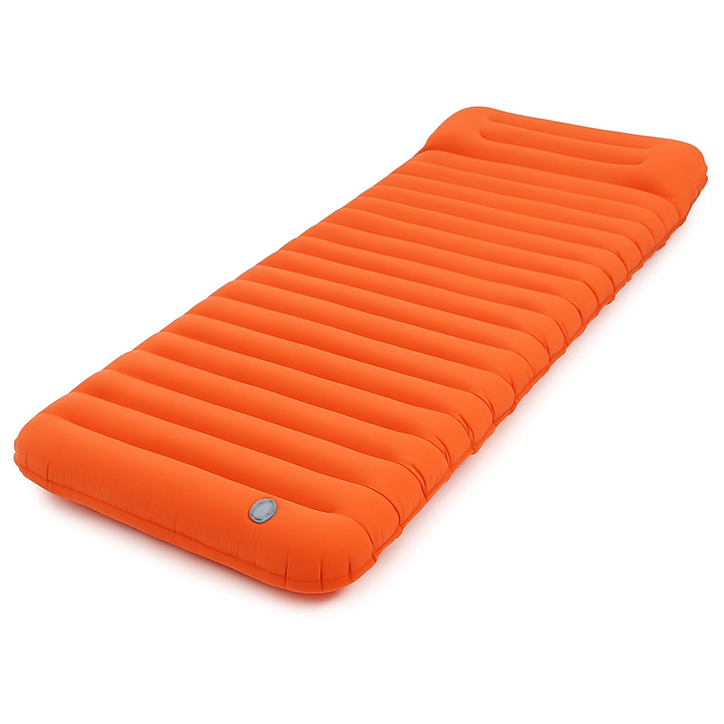 Ultralight Camping Sleeping Pad with Built-In Pump & Pillow
