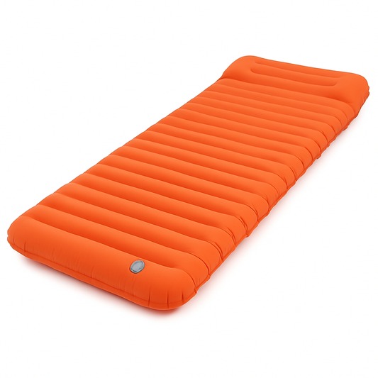 Ultralight Camping Sleeping Pad with Built-In Pump & Pillow