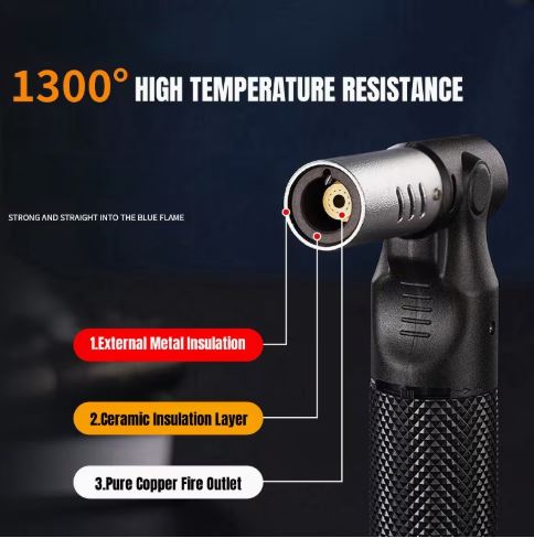 Outdoor Portable Windbreak Torch Lighter