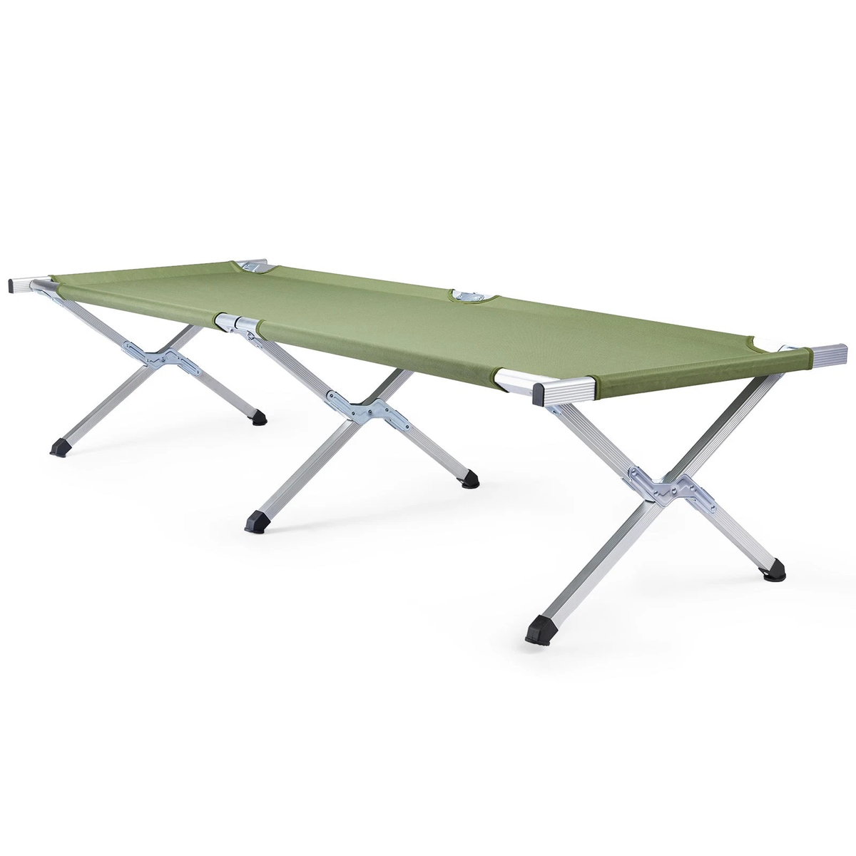 Trailhead Cot — Extra Wide Heavy Duty Camping Cot with Steel X-Frame
