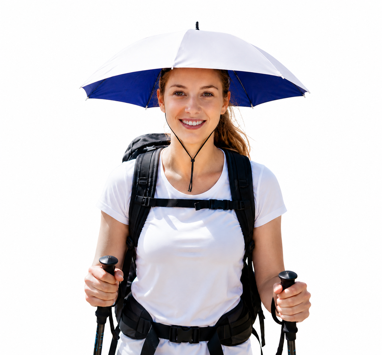 Hands-Free Outdoor Umbrella Hat