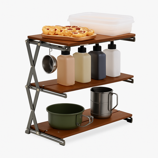 Folding Utility Rack Organizer